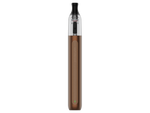 Vaporesso ECO One Pro E-Zigaretten Set in Braun mit transparentem Pod und schwarzem Mundstück.
