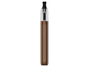 Vaporesso ECO One Pro E-Zigaretten Set in Braun mit transparentem Pod und schwarzem Mundstück.